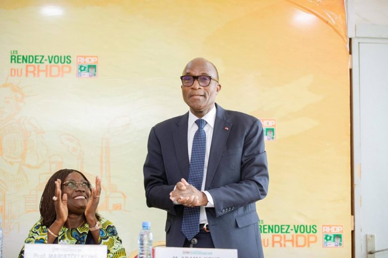 Adama Kone designe president du groupe parlementaire RHDP 768x512