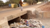 Un caniveau de la ville de Ferkessédougou 