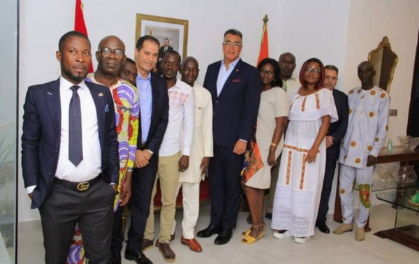 Coop&eacute;ration Ivoiro-Marocaine : SEM Abdelmalek Kettani offre un d&icirc;ner &agrave; la presse