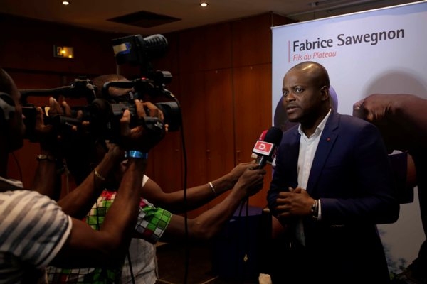 Le publicitaire Fabrice Sawegnon, candidat déclaré à la marie du Plateau