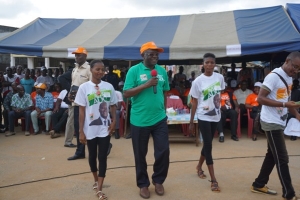 Meeting du DRC RHDP à Yopougon-Kafana Koné Gilbert : « Pour cette élection, il s&#039;agira d&#039;un vote de reconnaissance à un bâtisseur»