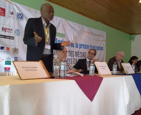 M.Koné samba lors de son intervention