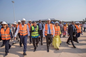 Parc d&#039;exposition d&#039;Abidjan: le Premier Ministre rassuré de l&#039;évolution des travaux achevés à environ 97%