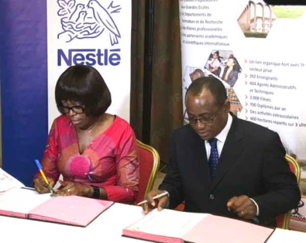 Côte d’Ivoire : Nestlé et l’INPHB s’unissent pour donner plus d’opportunités d’emplois aux jeunes