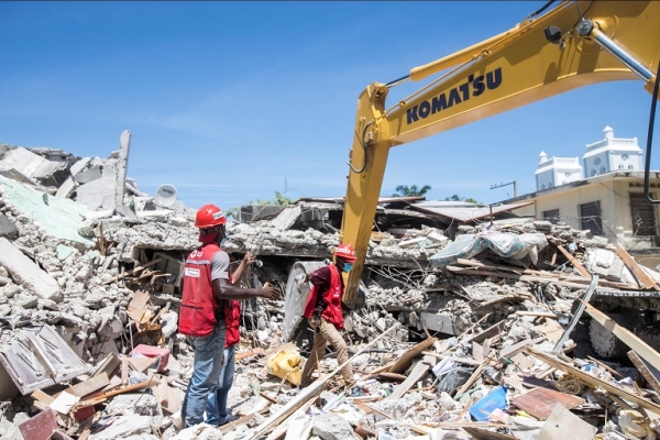 Haïti: Le bilan du séisme s’alourdit à 1.300 morts