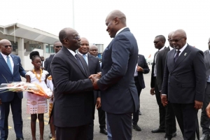 Visite officielle de 72h du Président de la transition du Gabon en Côte d’Ivoire
