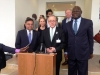 Déclaration du Vice-président Afrique du MEDEF International Gérald Wolf à la sortie de la rencontre.