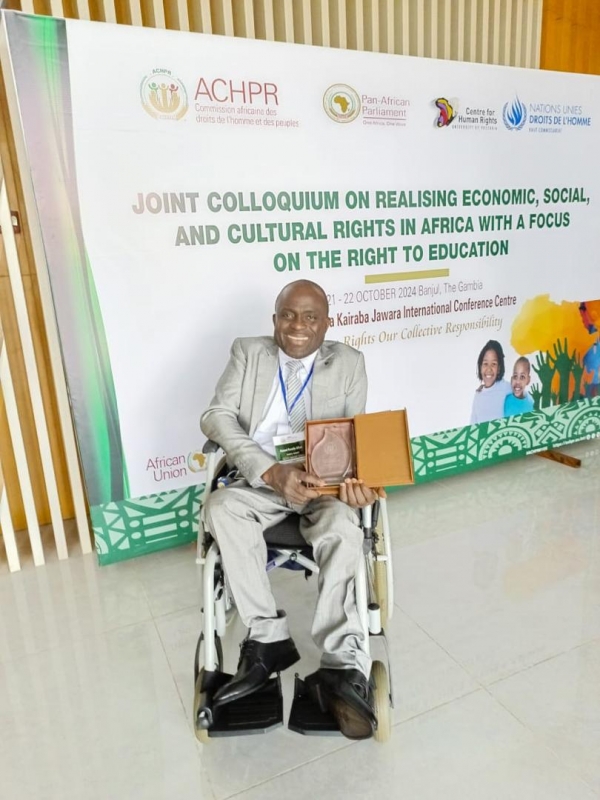 Côte d’Ivoire/Protection des droits des prisonniers : le CNDH remporte le Prix Med Kaggwa de la CADHP