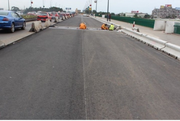 Côte d’Ivoire-Abidjan : Début des travaux de renforcement de la chaussée allant du Pont De Gaule au Carrefour Solibra, dès ce jeudi