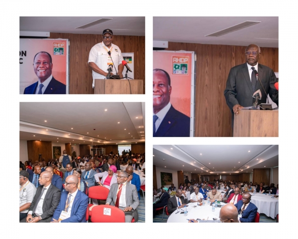 Côte d&#039;Ivoire-Séminaire RHDP-ANC: un partenariat panafricaniste pour une gouvernance renouvelée