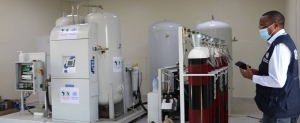 Soudan du Sud/ Covid-19 : La BAD dote l&rsquo;h&ocirc;pital de Juba de la toute premi&egrave;re unit&eacute; de production d&rsquo;oxyg&egrave;ne