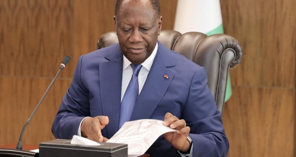 Le président ivoirien Alassane Ouattara