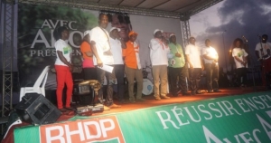 Campagne présidentielle 2015 à Yopougon : le « Village Avec ADO » a ouvert ses portes