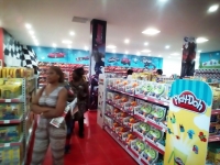 Une vue de l&#039;intérieur du magasin de ToyCity à Marcory