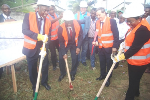 Lancement des travaux de la réhabilitation de la rue Treich Lapleine de Grand-Bassam