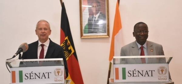 Côte d&#039;Ivoire: Ahoussou Jeannot engage les sillons d’une coopération dynamique entre les Sénats ivoirien et Allemand