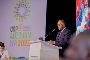 Côte d’Ivoire / COP 15 : Patrick Achi appelle les parties à faire preuve d’efficacité dans la mise en œuvre des projets