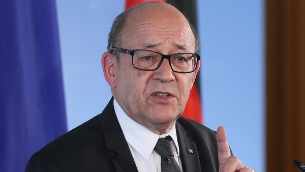 Entretien de Jean-Yves Le Drian avec son homologue tunisien