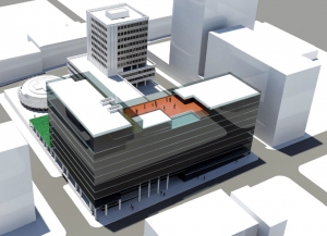 Maquette de Mövenpick Abidjan dont l&#039;ouverture est prévue en 2020