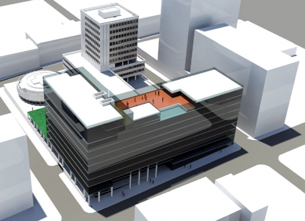 Maquette de Mövenpick Abidjan dont l&#039;ouverture est prévue en 2020