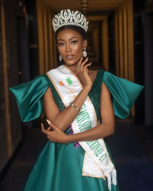 Côte d’Ivoire /Concours de beauté : Après Olivia Yace, Yasmine Wognin fait briller le drapeau ivoirien