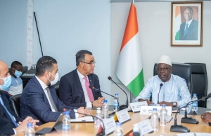 Coopération ivoiro-marocaine: La délégation de Tanger Med fait le point de sa visite au Ministre Amadou Koné