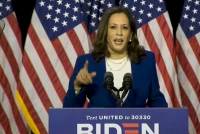 USA/ Election Pr&eacute;sidentielle: les d&eacute;mocrates approuvent le choix de K. Harris