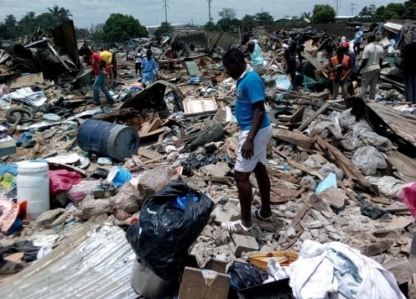 Côte d’Ivoire-Déguerpissement : Un quartier entier rasé à Yopougon-Andokoi (Ouest d’Abidjan)