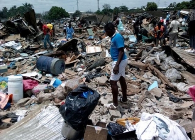 Côte d’Ivoire-Déguerpissement : Un quartier entier rasé à Yopougon-Andokoi (Ouest d’Abidjan)
