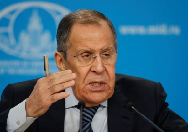 Sergue&iuml; Lavrov en visite au Mali