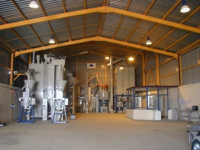 Une usine de fabrication d’aliment de bétail (Image d&#039;archive à titre d&#039;illustration)