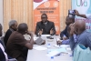 Le pr&eacute;sident de l'universit&eacute; virtuelle, Kon&eacute; Ti&eacute;moman