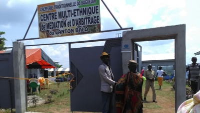 Côte d’Ivoire : Le premier centre multi-ethnique de médiation et d’arbitrage inauguré à Boguédia (Issia)