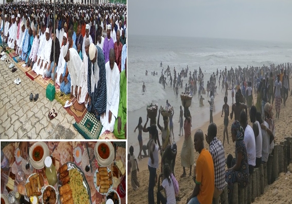 Fête de l’Aïd-El-Fitr en Côte d&#039;ivoire : Entre prières, délices et plages