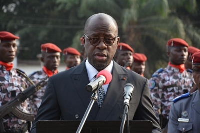 Le ministre de la Défense Alain Richard Donwahi
