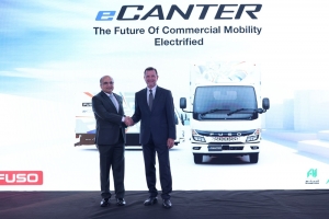 Mitsubishi Fuso lance le nouvel eCanter 100% &eacute;lectrique aux &Eacute;mirats arabes unis