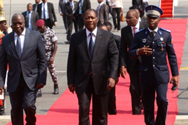 Le Président Ouattara a quitté Abidjan pour plusieurs sommets en Europe et en Afrique