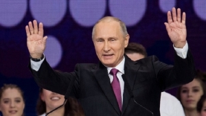 Présidentielle Russe : Vladimir Poutine donné vainqueur au premier tour