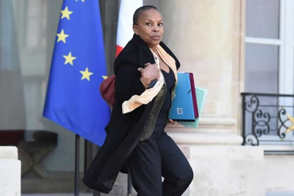 Christiane Taubira démissionne du gouvernement français