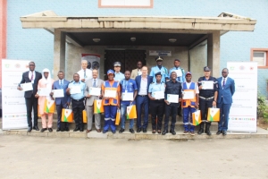 Côte d&#039;Ivoire/ Professionnalisation de la gestion de crise : 16 Cadres de la protection civile de huit pays d’Afrique francophone reçoivent leur diplôme de formation
