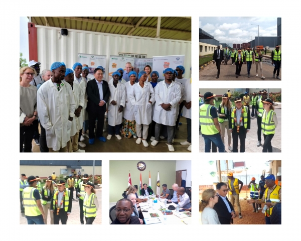 Industrie agroalimentaire : Wencai Zhang visite deux usines et un centre de formation dans le centre et le Sud-est de la Côte d&#039;Ivoire