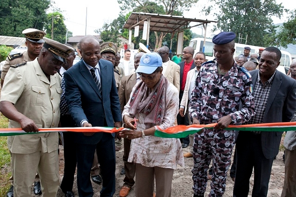 Côte d’Ivoire : Inauguration Man de plusieurs ouvrages financés par l’ONUCI dans l&#039;Ouest ivoirien