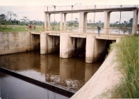 Un barrage dédié à la riziculture en Côte d&#039;Ivoire (Image d&#039;archives)