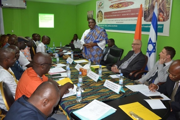 L’ambassade d’Israël en Côte d’Ivoire expose ses performances agricoles à l’OMCC