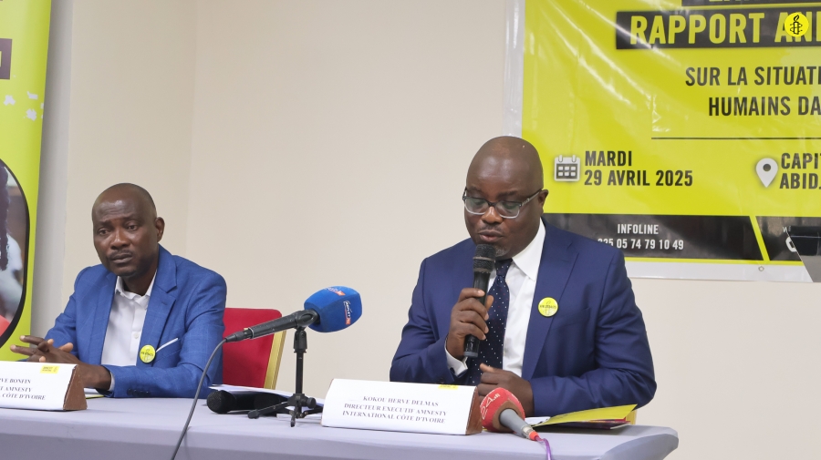 Côte d'Ivoire-Affaire Ghislain Duggary : « En tant que syndicaliste, sa place n'est pas dans les prisons, sa place est dans les écoles… » (Kokou Hervé Delmas, Amnesty International)