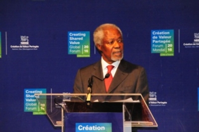 Côte d’Ivoire: Depuis Abidjan, Kofi Annan partage ses idées sur la construction d’économies fortes en Afrique