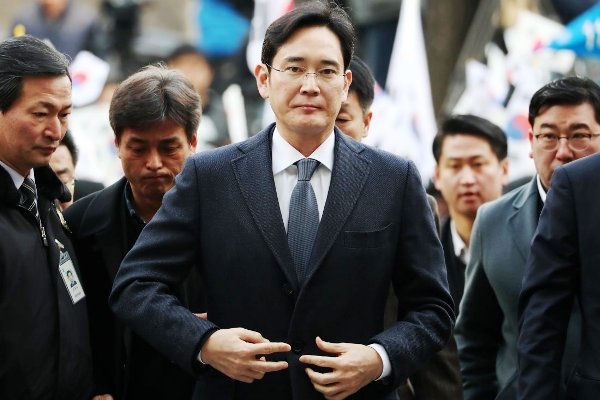 Jay Y. Lee, 48 ans, président de Samsung Electronics,