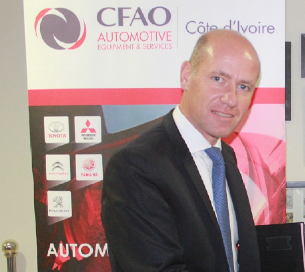 Le PDG de CFAO Côte d&#039;Ivoire Fabrice de Creisquer
