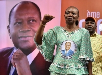 Henriette Dagri Diabaté, nouvelle présidente du RDR (Image d&#039;archives)