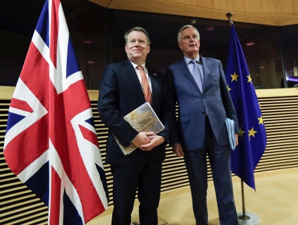 Brexit: Des n&eacute;gociations intensives entre europ&eacute;en et britannique
